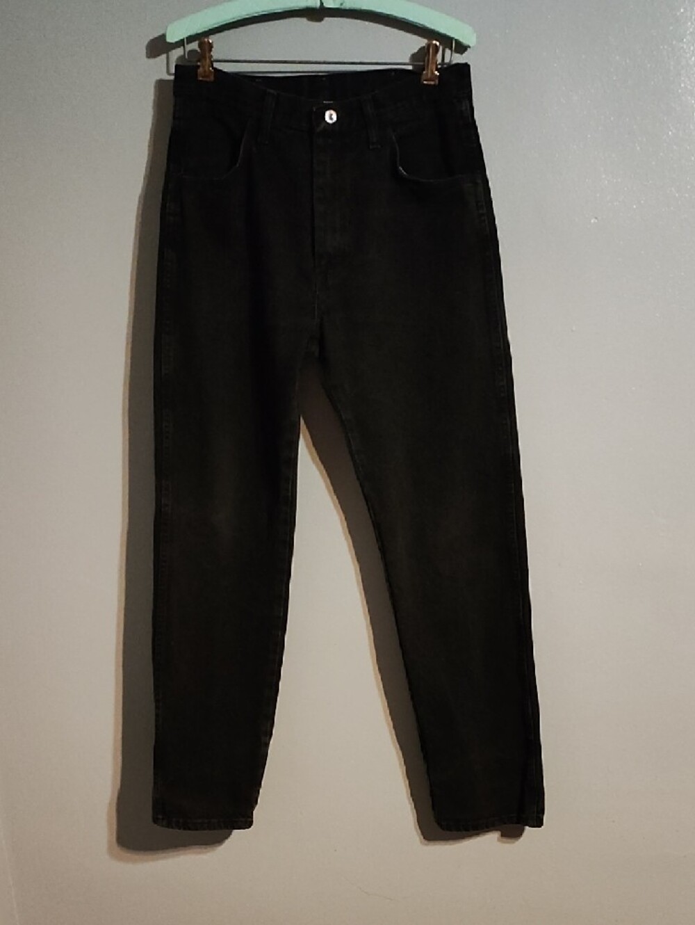 Rustler Black Slim Straight Jeans - Picture 4 of 17